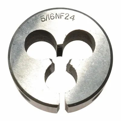 WESTWARD Alloy Steel Die, 5/16-24 UNF, CCT1060-92 - Pneumatics