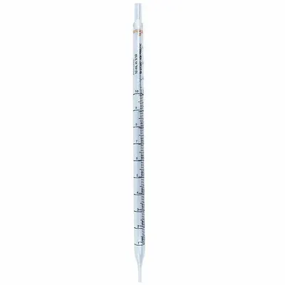 COLE-PARMER Serological Pipette: 10 mL Capacity, 0.1 mL Graduation Increments, Sterile - Sterile Seroligcal Pipettes