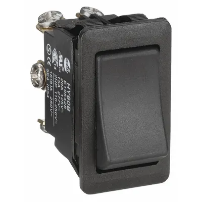 OEM APPROVED VENDOR Rocker Switch: Series HY60, 2 Positions, DPDT, On/On, 2 hp - General Purpose Rocker Switches