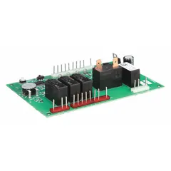 Replacement timer board for HOSHIZAKI ice machines. Controls timing cycles to regulate harvest and freeze operations, ensuring consistent ice production. Used in commercial and industrial ice machine applications.
