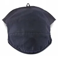 Helmet Cover,Aluminum,Black,11 in W (MPN M-978)