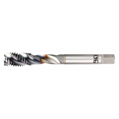 OSG 3/8"-24 UNF Spiral-Flute Tap for Steel & Stainless Steel - Spiral-Flute Taps for Steel & Stainless Steel