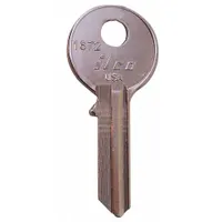 Key Blank: Compatible with Guard Security Locks, 1672 Keyway Type, Key ID # 1672, Brass