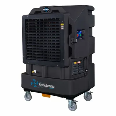 KWIKOOL Portable Evaporative Cooler: 3,150 sq ft – 3,229 sq ft, 5-15P, 110V AC - Portable Evaporative Coolers