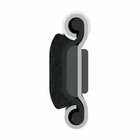 This automotive beltline weatherstrip seal features a pile lined beaded profile shape with a rubber outer material. It is 8 ft in overall length and black in color. Used to seal the gap between vehicle doors and window glass, reducing wind noise, water ingress, and vibration