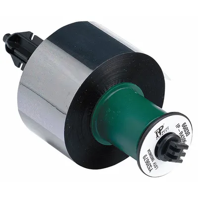 BRADY Single-Color Printer Ribbon, Black, Resin, R6200 Series, IP-R6206 - Brady Single-Color Ribbons