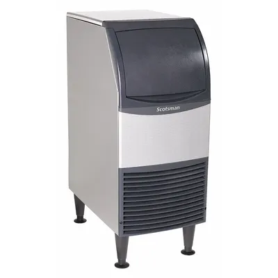 SCOTSMAN Ice Machine: Dice, 60 lb Ice per Day, Air Cooled, 38 in Ht, 15 in Wd - Undercounter Ice Machines