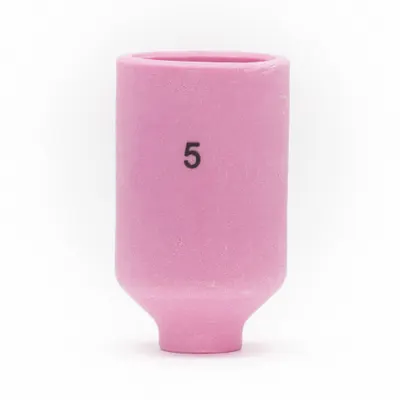 LINCOLN ELECTRIC Gas Lens Nozzle, Alumina, No. 5, Standard, 54N17 - Gas Lens Nozzles