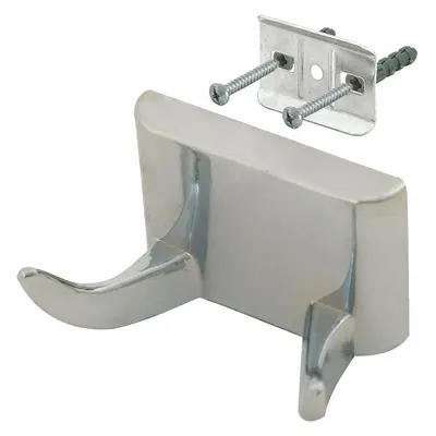 OEM Chrome-Plated Metal Bathroom Hook with Concealed Screws - Bathroom Hooks