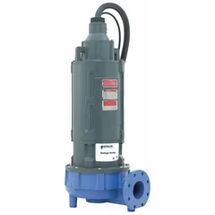 This GOULDS non-clog sewage ejector pump is designed for pumping wastewater and sewage containing solids up to 3 inches in diameter. It features a cast iron impeller, horizontal discharge orientation, and operates on 230V AC three-phase power at 15 hp and 47.80 A. Switch not included. Suitable for municipal, commercial, and industrial applications requiring reliable handling of effluent and raw sewage.