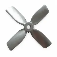 DAYTON Propeller: Clockwise Facing Discharge, 12 in Propeller Dia. (In.), 4 Blades, 24° Pitch (Deg.) (MPN 4DFU2)