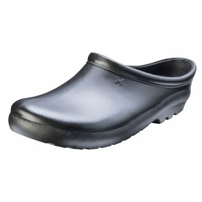 SLOGGERS Loafer-Style Plain-Toe Shoe, Size 6, Width B, Black - Loafer-Style Plain-Toe Shoes