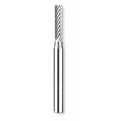 DREMEL Carving Bit: Tungsten Carbide, Cylinder, 1/8 in Head Wd, 1/2 in Head Lg - Carving & Engraving Bits for Rotary Tools