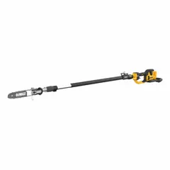 Battery-powered telescoping pole saw with a 10-inch blade and 140-inch reach. Operates on a 60 V system; tool only, battery and charger sold separately. Designed for trimming and pruning overhead branches from the ground.