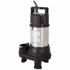 The ATLANTIC PAF-40 is a 1/2 HP direct drive pump designed for pond and waterfall applications. It features a 115V totally enclosed motor, a 2 in FIPT discharge connection, and a FRP composite housing. With a maximum head of 32 ft, it circulates water in decorative water features, koi ponds, and garden waterfalls.