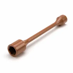 This 13/16 in torque limiting socket stick is made from alloy steel and designed for use with impact wrenches. It helps prevent over-torquing by limiting the force applied through the socket, protecting fasteners and components during assembly or repair. Suitable for automotive and industrial applications where controlled torque is required.