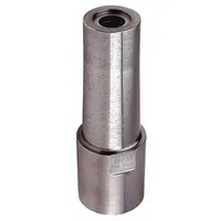 This excavation nozzle is constructed from stainless steel with an overall length of 4 3/8 inches. It is designed for precision soil excavation, commonly used to expose underground utilities, pipes, and cables without causing damage