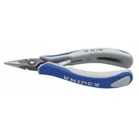 Chain Nose Plier: 3/4 in Max Jaw Opening, 5 1/4 in Overall Lg, 7/8 in Jaw Lg, 1/8 in Tip Wd, Smooth (MPN 34 22 130)