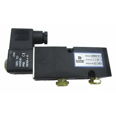 DYNAQUIP CONTROLS Solenoid Pilot Valve, 115VAC: 145855.01 - Plumbing