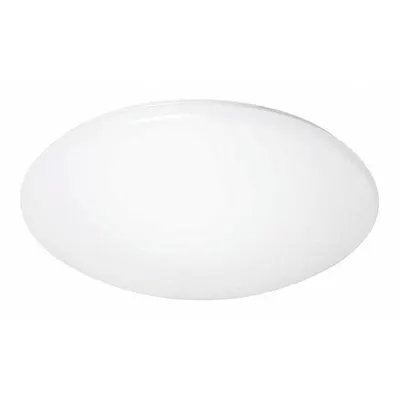 ETI Low Profile Flushmount,LED,Round,16": 16 in Dia, White, 2 7/8 in Ht, 1,700 lm - Round Puff Flush-Mount Lights
