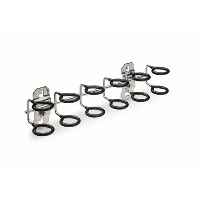 TRITON PRODUCTS Single Ring Toolholder for Square-Hole Pegboard - Ring Toolholders for Square-Hole Pegboard