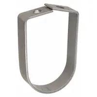 Loop Hanger: 304 Stainless Steel, For 2 in Pipe, For 3/8 in Threaded Rod, 610 lb Load Capacity (MPN 1050200S4)