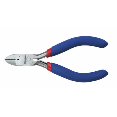 WESTWARD Precision Diagonal Cutting Plier: Flush, Narrow, 5 1/2 in Overall Lg, 1/2 in Jaw Lg - Flush-Cut Pliers