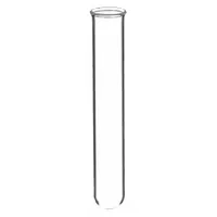 KIMBLE Test Tube: 23 mL, Test Tube, 16 mm Body Dia, 150 mm Overall Ht, Colorless, Round (MPN 73500-16150)