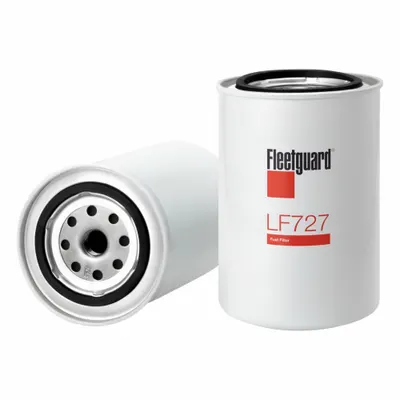 FLEETGUARD Oil Filter: 5/8"-18 Thread Size, 5 11/16 in Overall Ht, 5 11/16 in Overall Lg - Spin-On Oil Filters