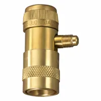 YELLOW JACKET High Side Coupler: 4 in Lg, Input 1/4 in (MPN 45931)