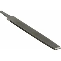 Machinists File: Rectangular, Bastard Cut, 10 in Lg without Tang, 1 in Wd, 1/4 in Thick, 4 Cut Edges (MPN 1NFP2)