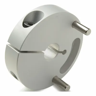 RULAND MANUFACTURING Controlflex Coupling Hub: 1.5° Angular Misalignment, 1 mm Axial Motion - Single Insert Hubs for Round Shafts