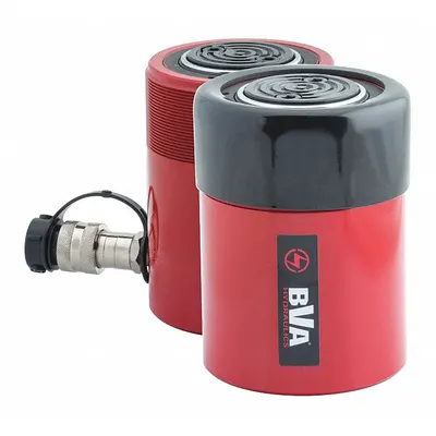 BVA HYDRAULICS Hydraulic Ram: Single Acting, 55 ton Nominal Capacity, 2 in Nominal Stroke Lg - General Purpose Rams