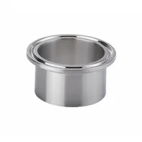 Sanitary Fitting Ferrule: Clamp Ferrule Medium, 2 in OD Size, Polished AL-6XN Stainless Steel (MPN TEG14BM76MO2.0-PO)