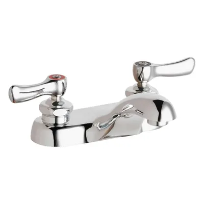CHICAGO FAUCETS 802 Centerset Handle Bathroom Faucet - Centerset Handle Bathroom Faucets