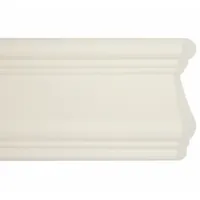 ACROVYN Accent Rail: FR-451, PETG, Mission White, 4 1/2 in Overall Ht, 9 1/2 ft Overall Lg (MPN FR451933N)