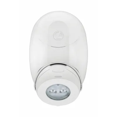 LITHONIA LIGHTING Emergency Remote Light Head: LED, Thermoplastic, Ceiling/Wall, 3 W Lamp Watt - Plastic Remote Heads