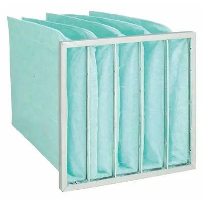 OEM Pocket Air Filter: 20 in x 20 in x 22 in, MERV 11, Orange, Synthetic - MERV 11 Pocket Air Filters