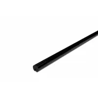 Bumper Guard: Polyurethane Foam, Round Shape, 39 in Overall Lg, 0.8 in Overall Thick, Black (MPN 60-6988-3)