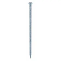 Collated brad nails, 2 inches long with a smooth shank and chisel point. Supplied in a 2000-count pack for use with pneumatic finish nailers in trim and finishing applications.
