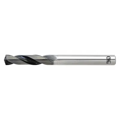 OSG A BRAND Screw Machine Drill Bit: 9 mm, WXL-Coated Carbide - Coolant-Through Solid Carbide Screw-Machine Length Drill Bits for Stainless Steel & Super Alloys