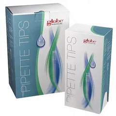 Clear polypropylene pipette tip with 20 µL capacity, sterile and autoclavable. Single-use, filter-free design in bulk bag of 1,000 tips. Fits universal pipettes for precise liquid handling in laboratory applications requiring sterility.