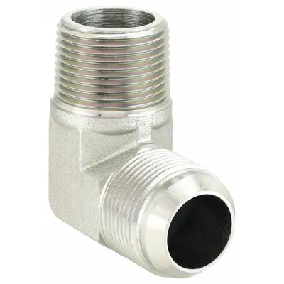 AEROQUIP 2024-16-16S NPTF-to-JIC Steel Hydraulic Hose Adapter - NPTF-to-JIC Steel Hydraulic Hose Adapters
