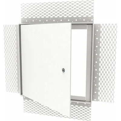 BABCOCK-DAVIS Access Door: 36 in Ht, 22 in Wd, Concealed Hinge, Plaster Bead Flange, Steel - Latching Access Doors