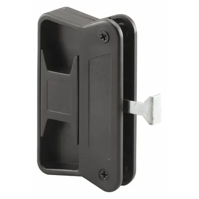 PRIME-LINE Latch and Pull: Sliding Handle and Latch Kit, 3 5/8 in Overall Ht - Screen Door Hardware