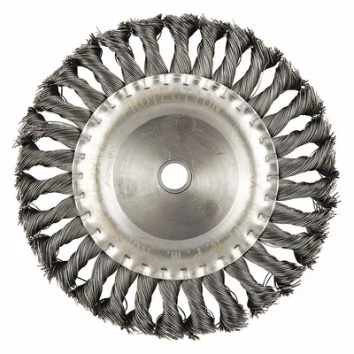 OEM APPROVED VENDOR Wire Wheel Brush - Heavy-Cleaning Brushes for Contoured Carbon Steel Surfaces