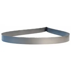 General purpose metal cutting blade for ferrous and non-ferrous materials. Features a 12 ft 6 in length, 1 in blade width, and 6/10 variable cutting edge tooth configuration to reduce vibration and noise. Suitable for maintenance, fabrication, and production applications.