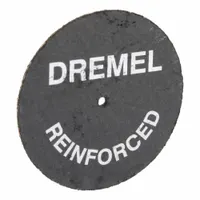 DREMEL Cut-Off Wheel Kit: 1 1/4 in Wheel Dia, 0.05 in Wheel Thick, Reinforced Fiberglass, 5 PK (MPN 426)