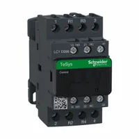 SCHNEIDER ELECTRIC IEC Magnetic Contactor: Non-Reversing, 4 Poles, 2NO/2NC Contacts, 9 A (MPN LC1D098G7)