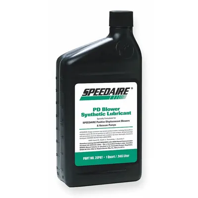 SPEEDAIRE Vacuum Pump Oil: 1 qt, Bottle, 220 ISO Viscosity Grade - Vacuum Pump Oils